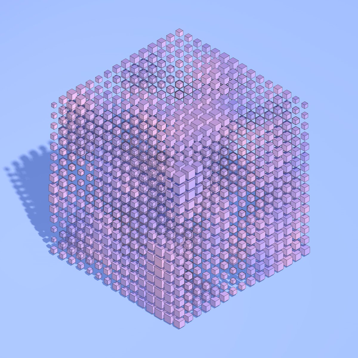 namnam_______'s tweet photo. Day 34: Cubity Cubes 

#Everydays #cinema4d https://t.co/bWGCM3PGR7