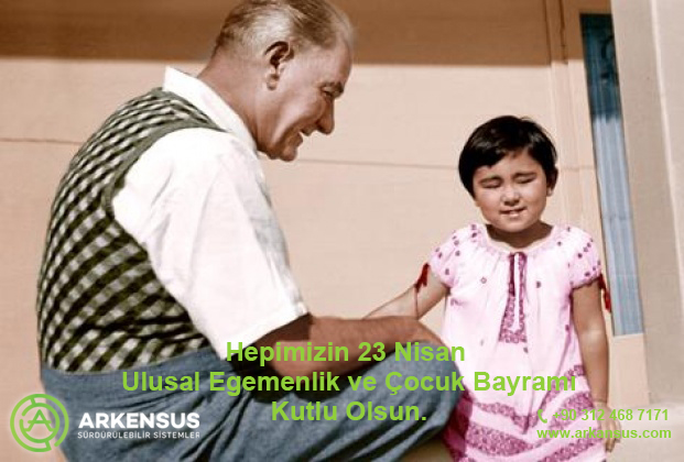 23 Nisan Ulusal Egemenlik ve Çocuk Bayramı kutlu olsun! #23NisanUlusalEgemenlikveCocukBayramı #23NisanKutluOlsun #Arkensus #23NisanMutluOlsun #23NisanUlusalEgemenlik