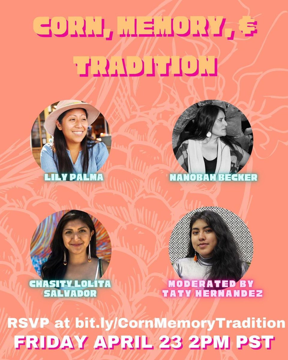 TODAY: <a href="/hgse/">Harvard Graduate School of Education (HGSE)</a> Future Indigenous Educators Resisting Colonial Education (FIERCE) present “Corn, Memory &amp; Tradition” RSVP at bit.ly/CornMemoryTrad… #indigenous #EarthDayEveryDay #landback