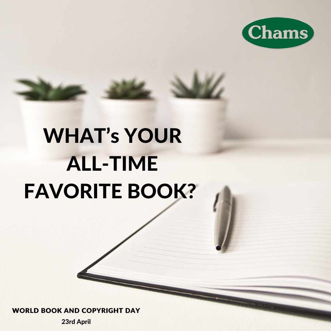 ChamsHoldCo's tweet image. As the world celebrates the World Book and Copyright Day to appreciate books, authors and copyright laws that protect them, What book has helped change your life?
.
#chams #chamsplc #worldbookandcopyrightday #books #technology #fintech