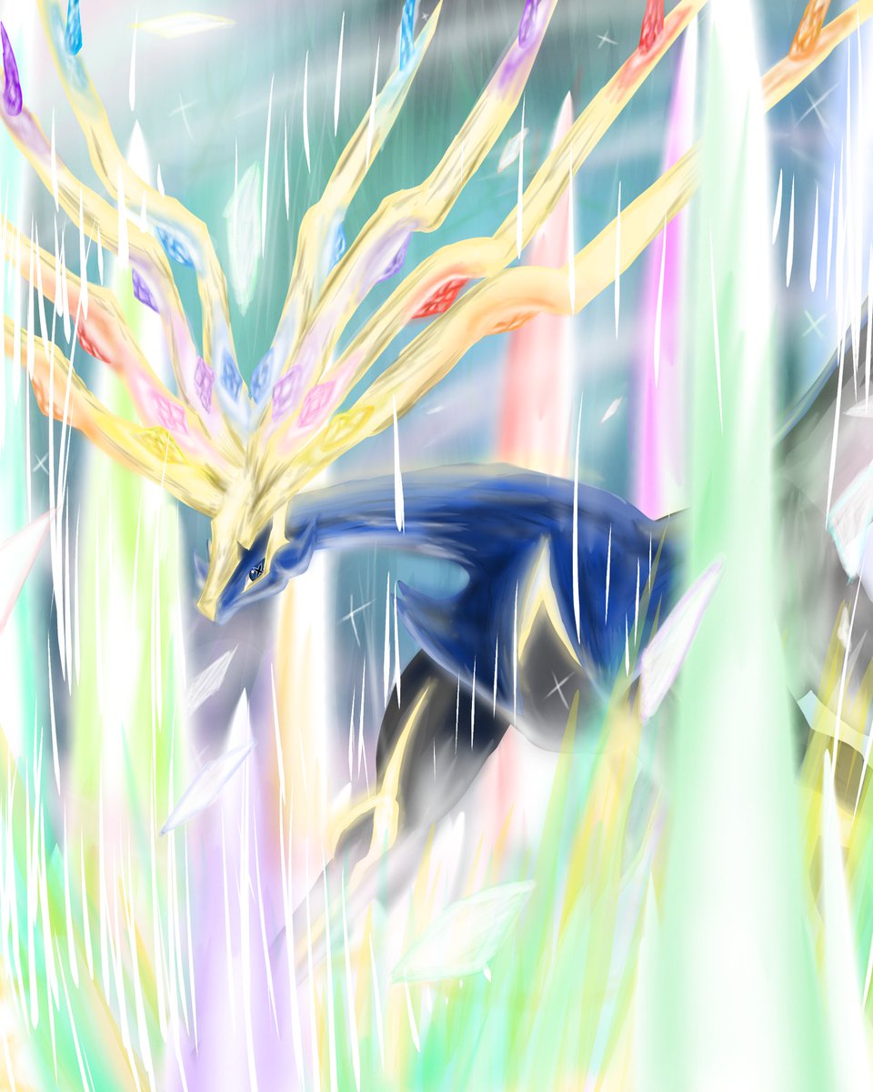 えかきぱんだ ゼルネアス 個人的には上手くいってないきがする またいつか描きます W イラスト ポケモン ゼルネアス えかきぱんだ ゼルネアス 個人的には上手くいってないきがする またいつか描きます W イラスト ポケモン ゼルネアス