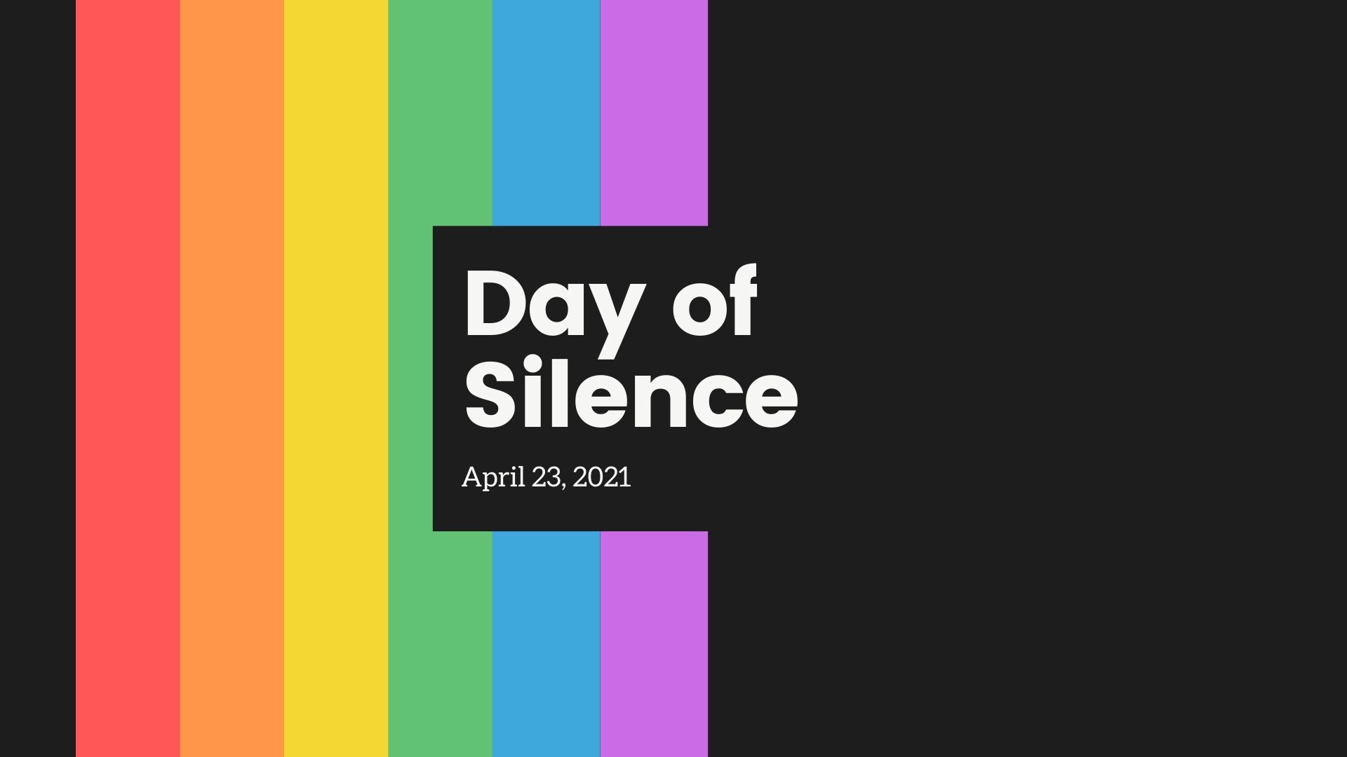 Westchester Gov on Twitter "Day of Silence is a studentled national