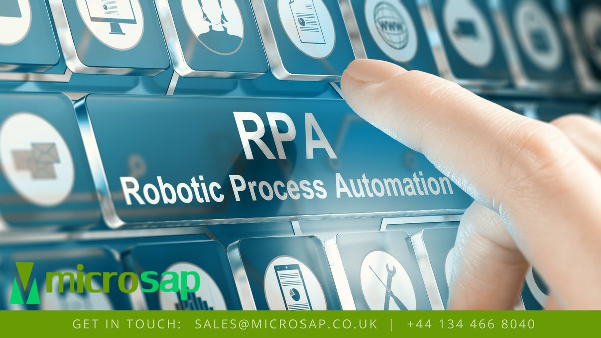 microsap_uk's tweet image. RPA is a technology that can be implemented in just about any organization right away. The robots can also get people out of the repetitive routine to have time for more analytical and meaningful work.
Let's make things simpler microsap.co.uk
#rpa #automation
