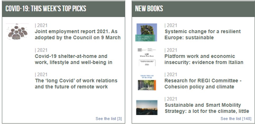 ETUI_org's tweet photo. #Labourline highlights of the week:
1️⃣ #Covid_19 & well-being in desk workers
2️⃣ The future of remote work @N_Countouris @valeriodeste
3️⃣ Systemic change for a resilient Europe @zoe_institut
4️⃣ Sustainable & Smart Mobility Strategy @Arbeiterkammer
➡️https://t.co/WeVzJYLkYv https://t.co/ZRhdjYXncI
