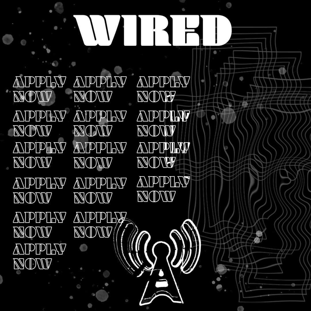 WIRED RADIO (@wiredgold) on Twitter photo 🚨🚨show applications are now open🚨🚨
Link is in bio with more information, they will be open until the 7th of May.
We’re so excited to hear from you all and to get back on air🎙😈
LINK - forms.gle/tkqZAqkZkohxwP…
<a href="/GoldsmithsSU/">Goldsmiths SU</a> @StudentsAtGold <a href="/GoldsmithsUoL/">Goldsmiths, University of London</a> 🚨🚨show applications are now open🚨🚨
Link is in bio with more information, they will be open until the 7th of May.
We’re so excited to hear from you all and to get back on air🎙😈
LINK - forms.gle/tkqZAqkZkohxwP…
<a href="/GoldsmithsSU/">Goldsmiths SU</a> @StudentsAtGold <a href="/GoldsmithsUoL/">Goldsmiths, University of London</a>