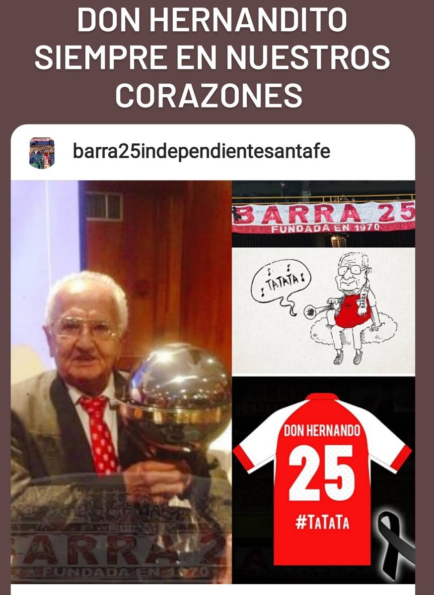 Don Hernandito, Siempre en nuestros corazones.