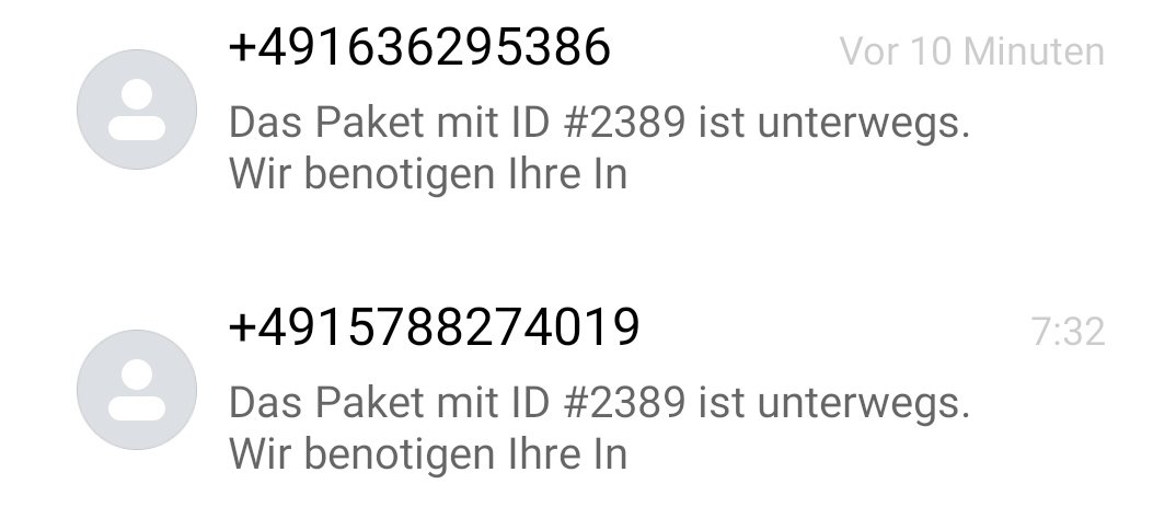 BlogAgrar's tweet image. Was kann man eigentlich gegen die #Spam #SMS machen?
Ziemlich nervig.
#spamsms