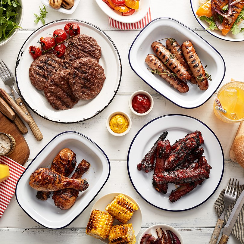 This weekend looks perfect for a BBQ 🔥  

Why not stock up on our Thorner’s of Somerset #Butchery meats. Choose from our best quality sausages, handmade burgers,  marinated chicken and pork ribs.

Pick up in store! ☀️