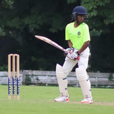 Ilford cricket school takes great pride in congratulating one of it’s star pupils  for getting into Sunrisers Academy (London and East Region). At the age of fourteen she has shown maturity beyond her age.
She has been attending Ilford cricket school since the age of eight.