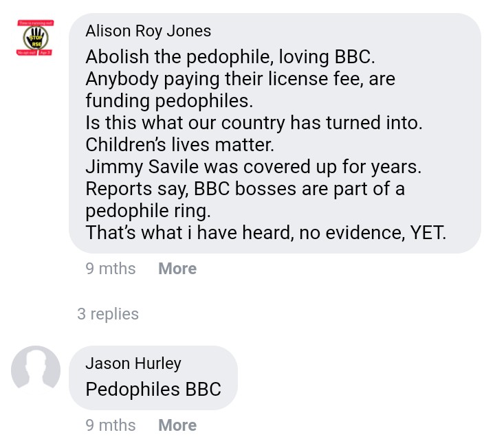 We know the Abolish Facebook site is a cesspit of far-right conspiracy theories  reading it today told the likes of  @jamswilliams85 and  @felicityxevans at  @BBCWales are part of a Moscow financed plot to turn the UK into a dictatorship and worse!   #SaveWales  #Senedd2021