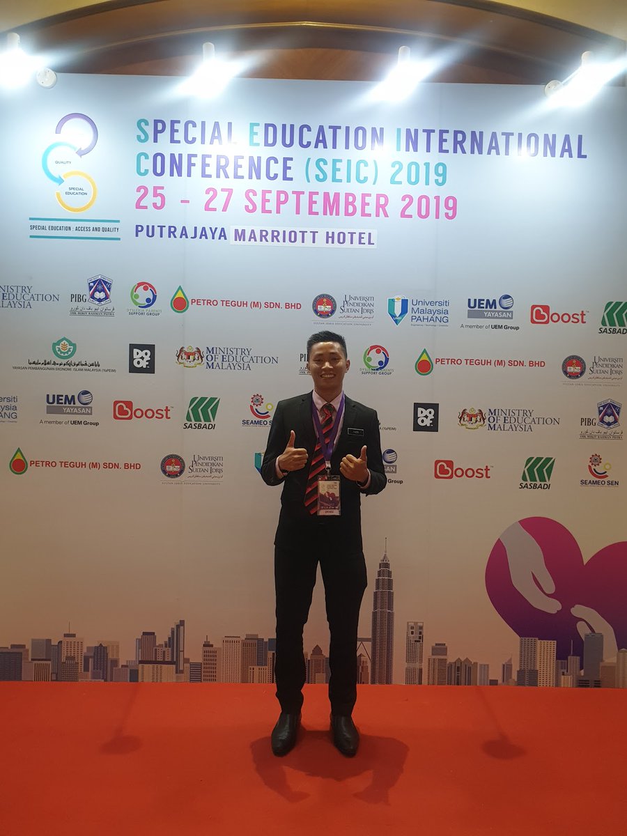 Pada tahun 2019 juga saya bertuah dapat peluang bentangkan kajian saya pada1.Teknopen Sabah 20192. Special Education International Conference (SEIC) 2019