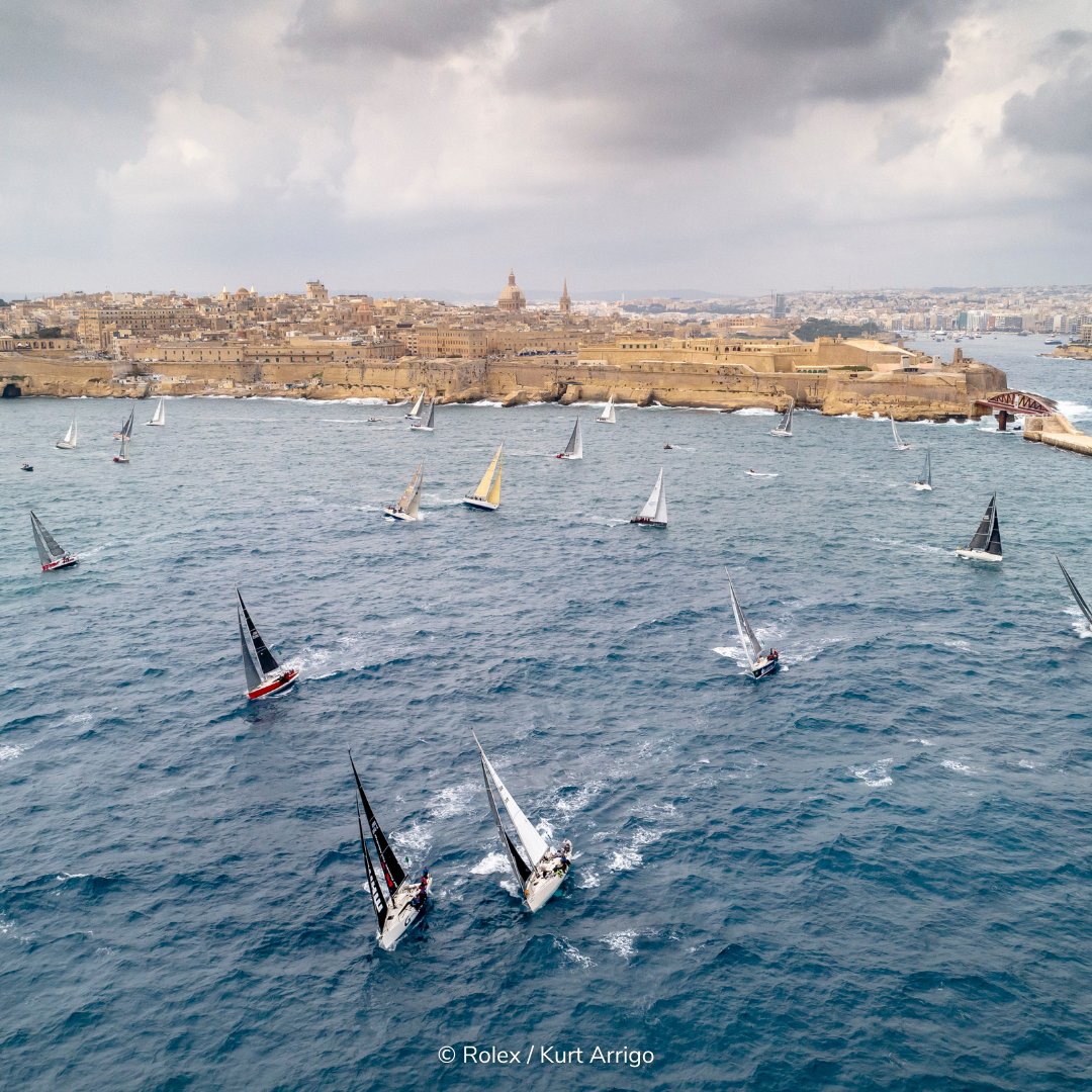 6 MONTHS TO GO 💥

The 42nd Rolex Middle Sea Race will start on Saturday, 23 October 2021. Register today, visit: bit.ly/3xjgzff

#RolexMiddleSeaRace #RMYC
📸 Rolex / Kurt Arrigo