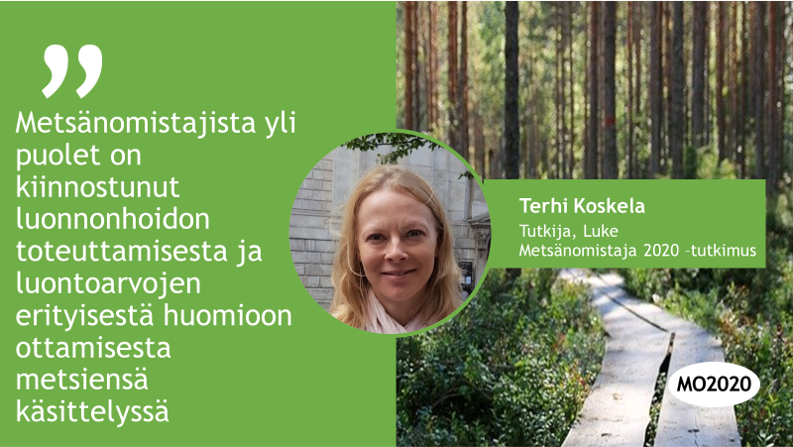 Uusi tutkimus metsänomistajista julki:

Hiilensidontapalvelun myynti kiinnostaa metsänomistajia - suurin osa tyytyväisiä jokamiehenoikeuksiin.

#metsänomistaja2020 <a href="/PTTfi/">PTT</a> #mmtdk <a href="/helsinkiuni/">University of Helsinki</a> <a href="/LukeFinland/">Luonnonvarakeskus</a> @TTSfi <a href="/mmm_fi/">MMM</a> <a href="/metsasaatio/">Suomen Metsäsäätiö</a> <a href="/mmsaatio/">Metsämiesten Säätiö</a>

ptt.fi/julkaisut-ja-h…