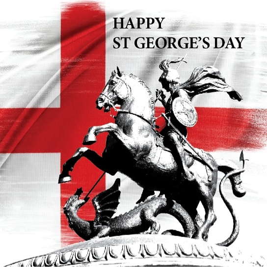Happy #StGeorgesDay