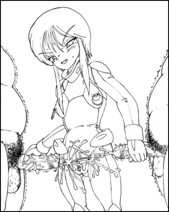 [R-18] 【過去絵】プルツーのWコキフィニッシュ #プルツー #機動戦士ガンダムZZ #手コキ #W手コキ #ピアス #ノーマルスーツ https://t.co/9rHgSyUlM7 