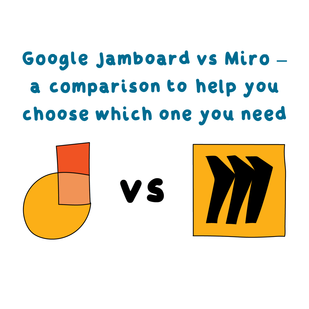 I am frequently recommending two different online whiteboards - Google Jamboard and Miro. Want to know how they compare and which you might want to use? Dig in and see what you think.  buff.ly/3syiid5
#OnlineWhiteboards
#VirtualFacilitation
#TheIdeasLady
#WorkshopDesign