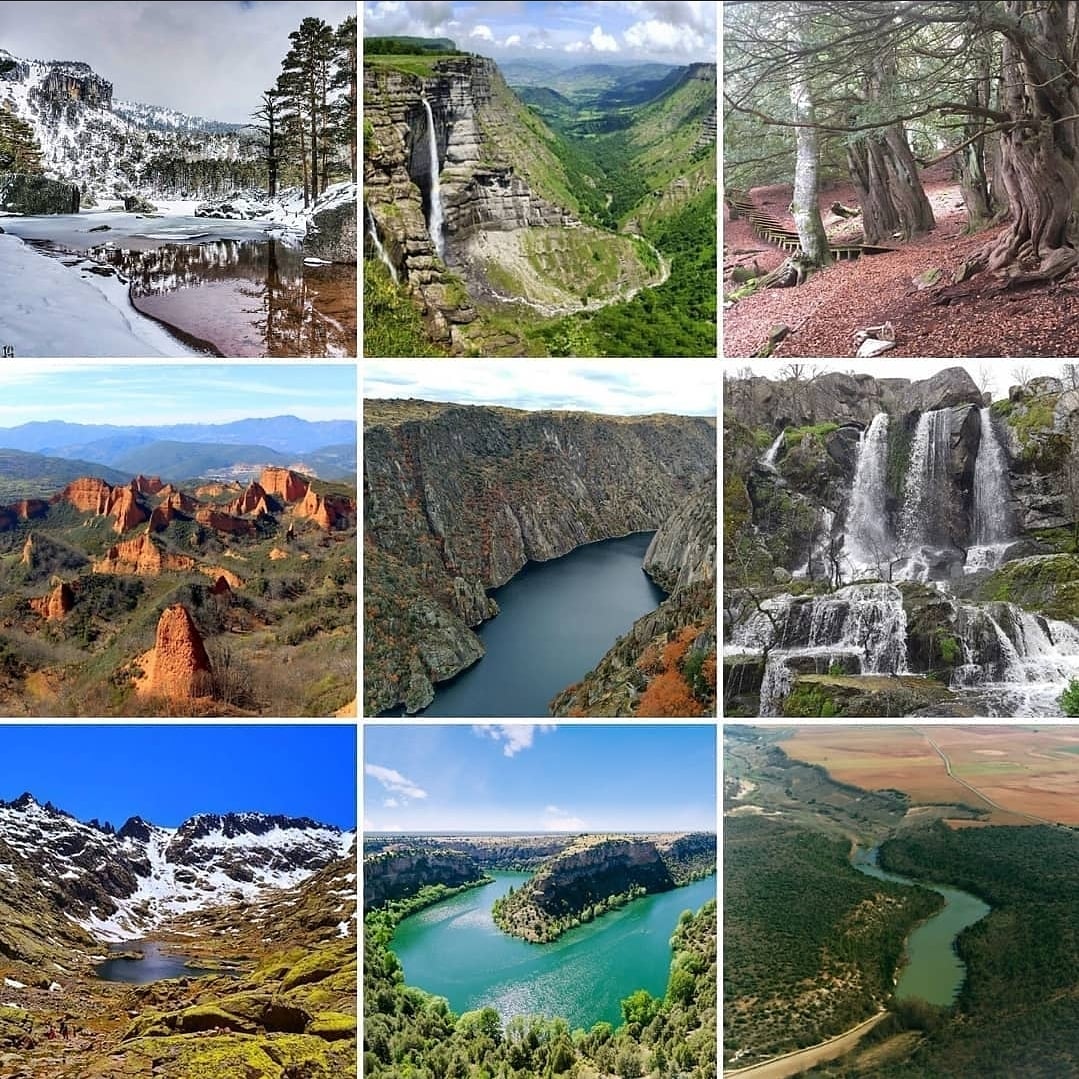 Soriaestademoda's tweet photo. ¡Feliz día de CyL a todos!
1.Laguna Negra (Soria)
2.Salto del Nervión (Burgos)
3.Valle de Tosande (Palencia)
4.Las Medulas (León)
5.Arribes del Duero (Salamanca)
6.Cascada de Abelón (Zamora)
7.Sierra de Gredos (Ávila)
8.Hoces del Duratón (Segovia)
9.Santa Espina (Valladolid) https://t.co/dQDo3RxoBM