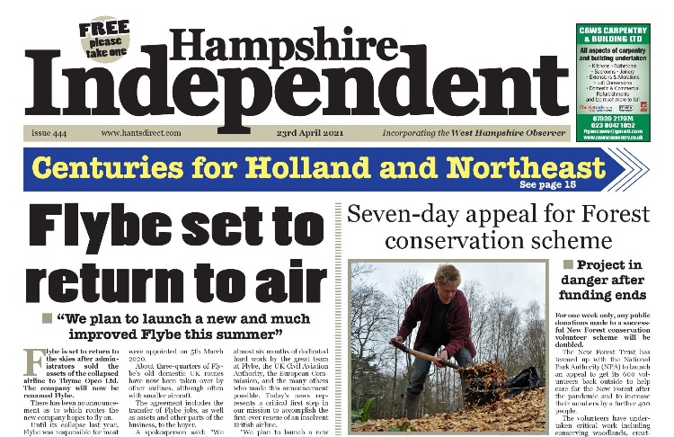 This week's Hampshire Independent is out now