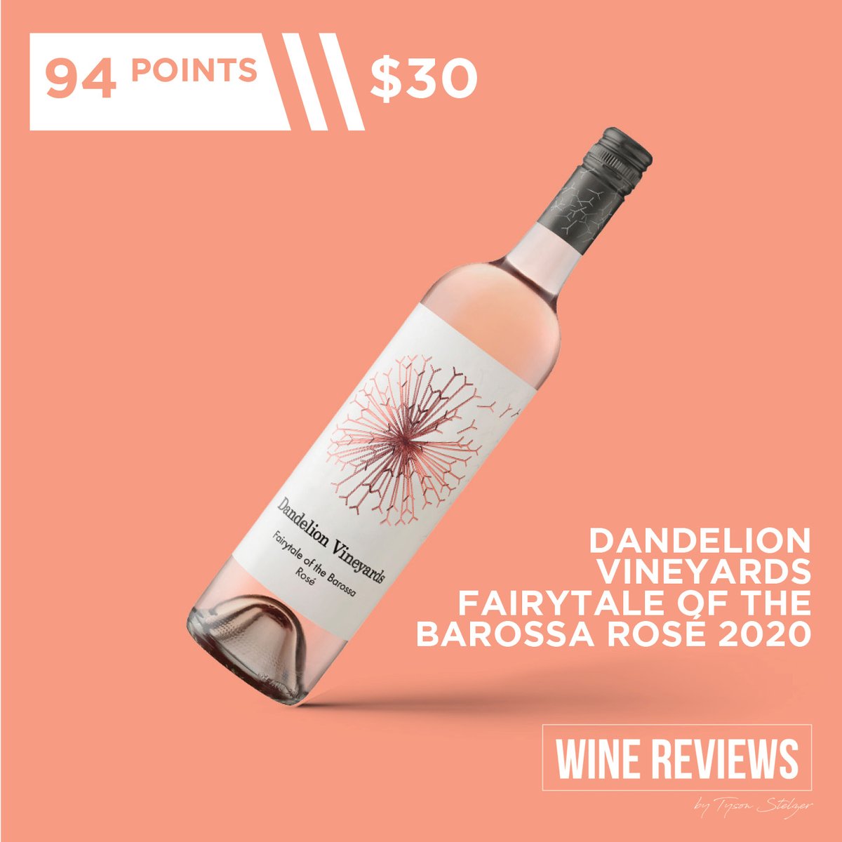 "The antithesis of trite pink #Grenache, old vines unite with old barrels in a serious, contemplative style..." 
<a href="/DandelionWines/">Dandelion Vineyards</a> review by <a href="/TysonStelzer/">Tyson Stelzer</a>. Complete review via barossamag.com
#barossa #winereview #fairytale #rosè