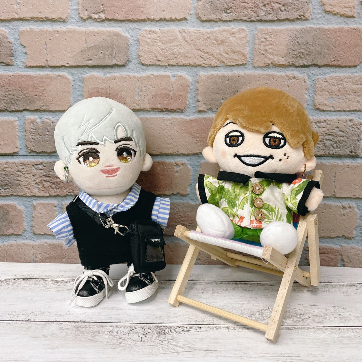 ORIGOO_osaka's tweet photo. こんにちは🥰かのん🎹です!
今日はbigbangの대성이형と、関ジャニ∞の大倉くん、この間仲良くなったnctのゆうたくんが遊びに来てくれました❤️
ルーカスは仲良い형がたくさんできて、とても喜んでいます😍
またルーカスに会いに来てください❤️
#ぬいぐるみ #ぬい服 #nct #bignang #関西ジャニーズ https://t.co/InSa5wQykG