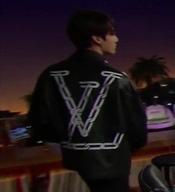 JK DAILYʲᵏ on X: JUNGKOOK is wearing “LOUIS VUITTON 2054 PRINTED  WINDBREAKER” Link:   / X