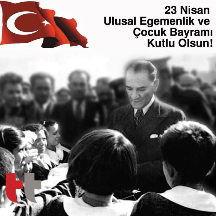 telateks's tweet photo. Türkiye Büyük Millet Meclisimizin açılışının 101. Yılında, Atamızın tüm dünya çocuklarına armağan ettiği 23 Nisan Ulusal Egemenlik ve Çocuk Bayramı kutlu olsun!
#23nisan #ulusalegemenlikveçocukbayramı #kutluolsun https://t.co/OZFRvqoUNu