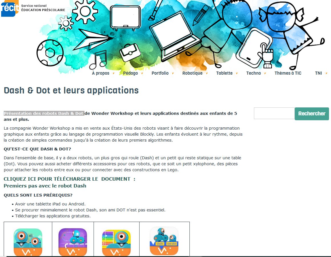 Easytis's tweet image. 🤖Présentation des robots Dash &amp;amp; Dot et leurs applications :
recitpresco.qc.ca/fr/pages/dash-…

#robotique #Dashdot #STIAMEducation #WonderWorkshop