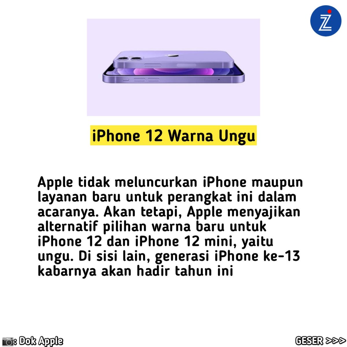 InfozoneTechno's tweet image. Apple baru saja menggelar acara bertajuk Apple Spring Loaded pada hari rabu

Selengkapnya cek di IG kita

Link IG: instagram.com/p/COAB_mdrm1S/…
.
#applespringloaded #applespring #produkbaruapple #timcook #applecard #applepodcasts #iphone12purple #airtag #appletv4k #chipm1