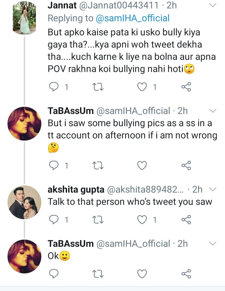  @SamIHA_official at first u cursed me then u were confused because you saw some ss & were reacting. but do people curse during roza and 'tit for tat' wow  @Mehak78770181 you didn't even let go of my parents these were d worst tweets I've ever read  #IshqMeinMarjawan2  #RrahulSudhir