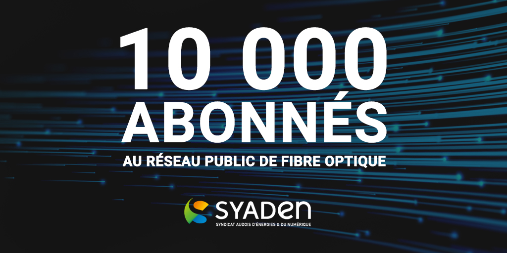 À ce stade, près de 50 % des logements et locaux professionnels sont éligibles au réseau de fibre. Le #SYADEN s’inscrit dans l’objectif du « 100 % Fibre » édicté par le gouvernement pour la fin 2025 et impulse une dynamique qui répond aux enjeux actuels.
#Fibre #Aude #Audois