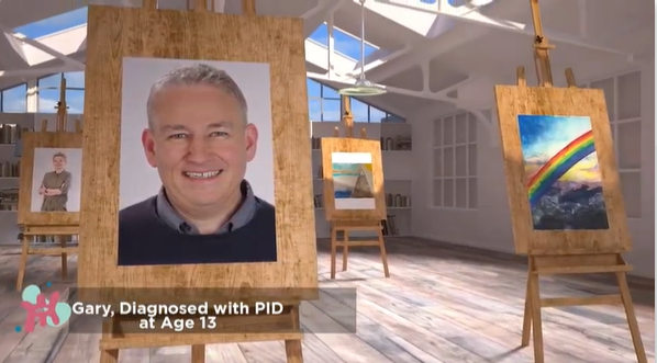 TakedaPharma's tweet photo. This #WorldPIWeek, our #PrimaryImmunodeficiency (PI) ambassadors have created moving artworks representing their individual journeys #LivingWithPI. To hear more stories from the ambassadors and to help us raise awareness watch https://t.co/WszSoIQnqq #MyPIStory https://t.co/4X2aX7yAEB