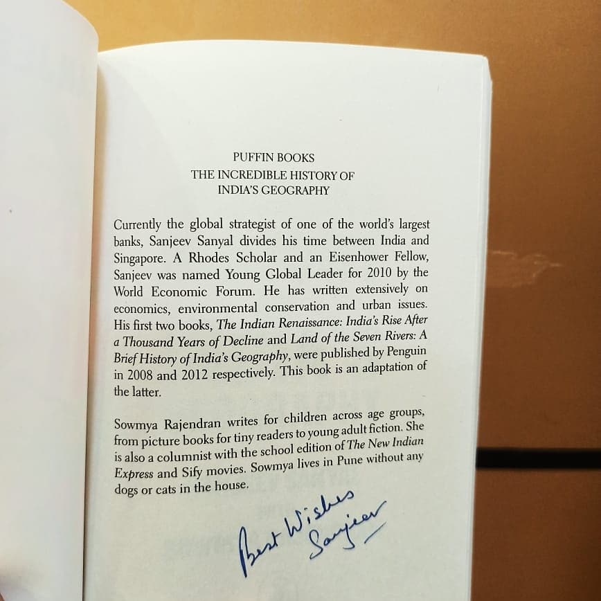 StorytellerKol's tweet photo. On #WorldBookDay, would like to thank @sanjeevsanyal for signing copies of his bestselling titles published by @PenguinIndia
Limited #AuthorSignedCopies are available at @StorytellerKol, please DM us or email bookstorestoryteller@gmail.com
We are shipping wherever you read https://t.co/radmG9AVEC