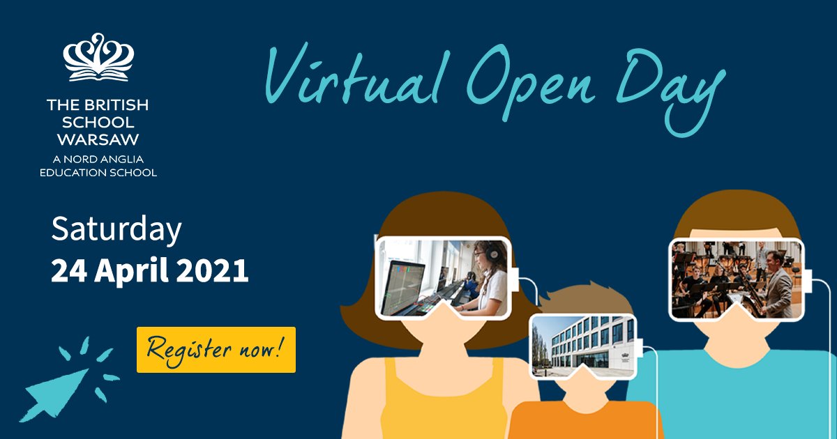 Reminder about our tomorrow's Virtual Open Day! Please register and join us at 10:00am. Looking forward to seeing you!
bit.ly/3xijaG6