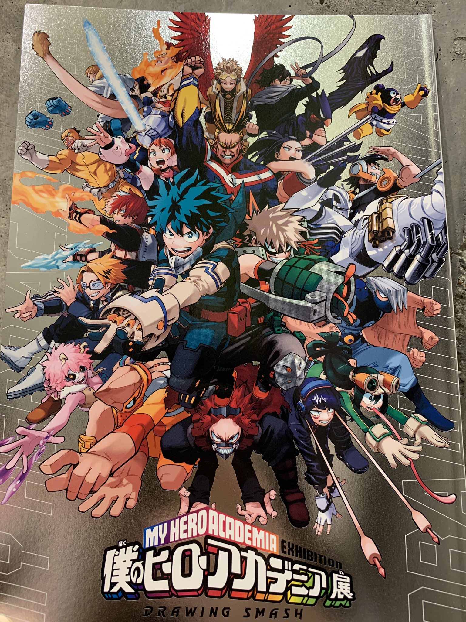 pic Boku No Hero Academia Drawing Smash Exhibition Official Pamphlet the my hero academia drawing smash
