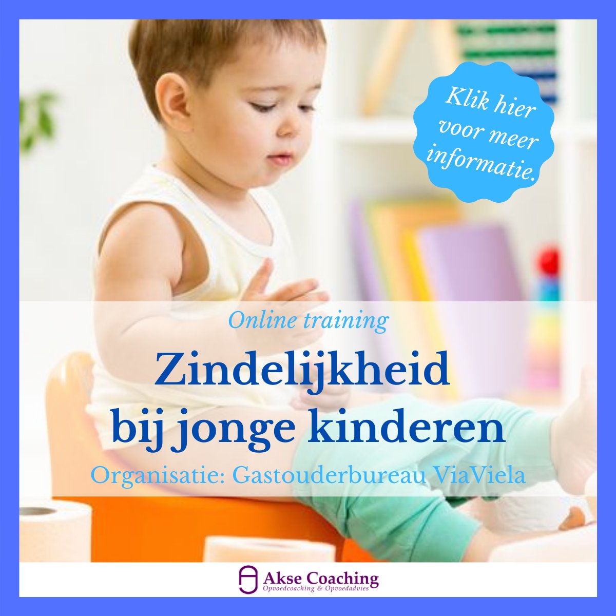 Gisteren gaf ik een webinar voor Gastouderbureau <a href="/ViaViela/">ViaViela</a> over 'Zindelijkheid bij jonge kinderen'. Echt zo'n poep- en plasthema dus. 😉 De reacties van de deelnemers na afloop waren gelukkig positief. Blij mee! 😊