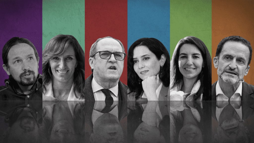 cs_moncloa's tweet image. Sondeo de El Español tras el primer debate electoral 👇🗳
🟦 PP 40,2% (56)
🟥 PSOE 22,7% (31)
🟩 MÁS MADRID 13,9% (19)
🟩 VOX 10,6% (15)
🟪 PODEMOS-IU 6,8% (8)
🟧 Cs 5,2% (7)