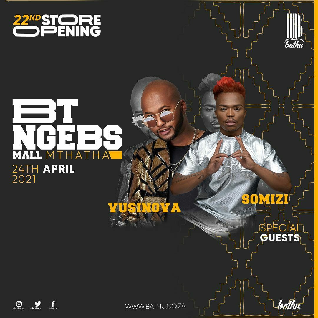 somizi's tweet image. VS TAKING OVER MTHATHA.......