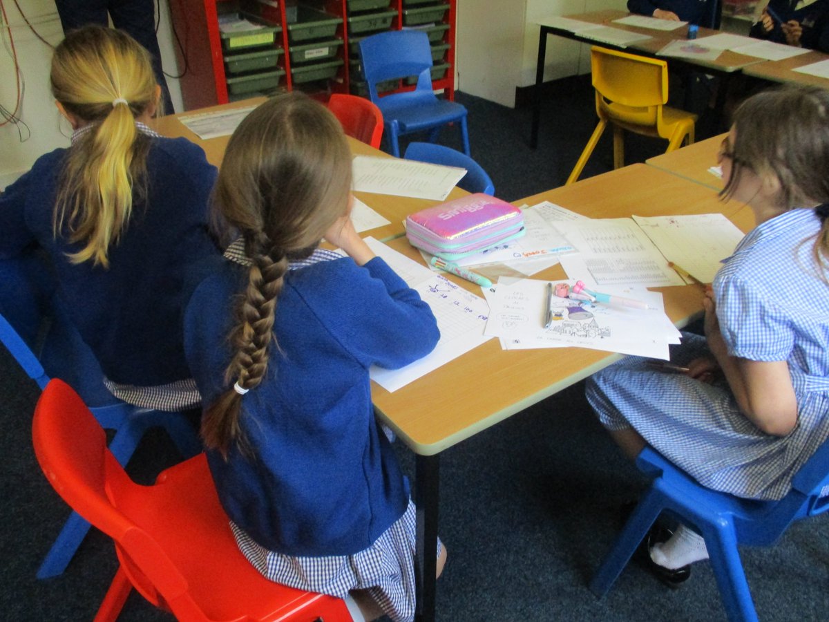 CastleHouseSch's tweet photo. This week, Year 3 &amp; 4 have been learning and revising numbers 1-31 in French, alongside the days of the week and the names of each month. They have been learning these topics through fun games and by completing crosswords. https://t.co/8kQ7X3TwcG
