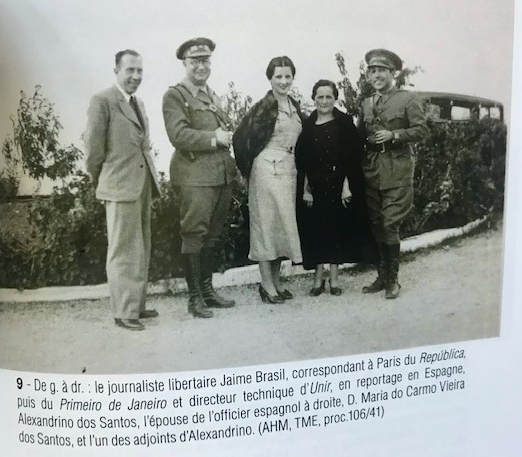 Certains restent en France et participent à la Résistance (Là je renvoie au 6e thread). Parmi eux, Alexandrino dos Santos, ancien combattant de la Grande Guerre et de la guerre d’Espagne qui participe notamment à la libération de Toulouse en 1944 3/