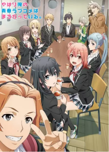 ♡ oregairu/snafu (season 1-3) ♡genre: slice of life, comedy, drama, romance, schoolmy rating: season 1 (8/10) ; season 2,3 (7/10)