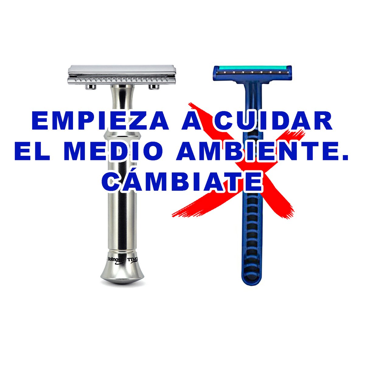 BarberiusShop's tweet photo. Deja de utilizar las maquinillas de un solo uso de PLÁSTICO y Empieza a cuidar el Medio Ambiente. Cámbiate a las maquinillas de afeitado clásico...
Lee el artículo en nuestra Bio y en: https://t.co/HVIL3QLn2o
#BARBERIUSMAGAZINE
#MAGAZINEBARBERIUS
https://t.co/FwwIi15ZI8 https://t.co/VL5lyDJOEM