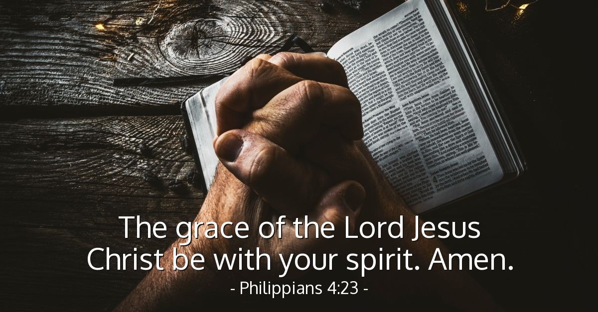 VerseOfTheDay's tweet photo. Today's Verse - Philippians 4:23 https://t.co/J2hdetxwbG https://t.co/nQphneS0DC