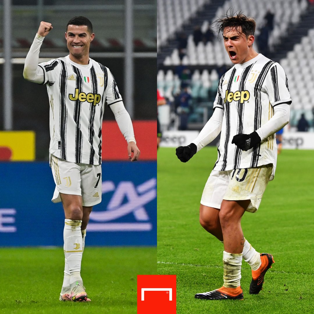 goal's tweet image. Dybala 🆚 Ronaldo

Who will reach 💯 goals for Juventus first? 

Dybala: 99 ⚽
Ronaldo: 97 ⚽