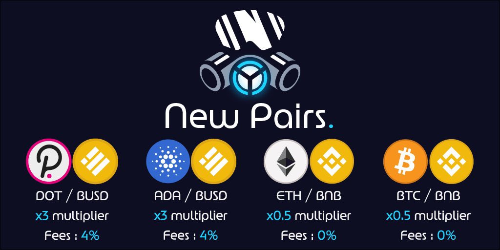 Do you want to farm while waiting for <a href="/PancakeSwap/">PancakeSwap</a> V2? 🤔
✅ Check out <a href="/UraniumFinance/">Uranium Finance</a> 

🔥 Lower Fees‼️‼️‼️
⭐️ High Rewards 💎💎💎
