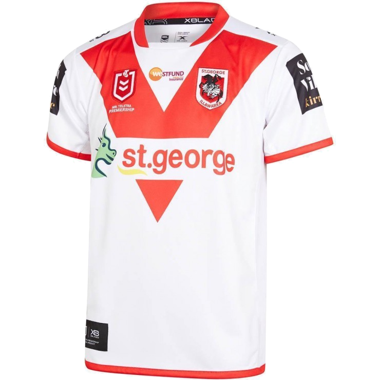 SteveMascord's tweet photo. It's St George's Day and it's @StGeorge1921's 100th birthday so how about £28 OFF this @NRL_Dragons  jersey! 
This is also the first #instafriday at @WLFmerchandise so go to https://t.co/CpAVmGDbGj for the discount code! https://t.co/pysS0Ben4g