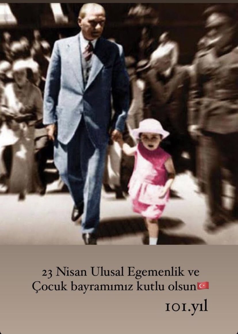 🇹🇷23Nisan Ulusal Egemenlik ve Çocuk Bayramımız kutlu olsun🇹🇷 ‘101.Yıl’ ✌🏻👏🏻