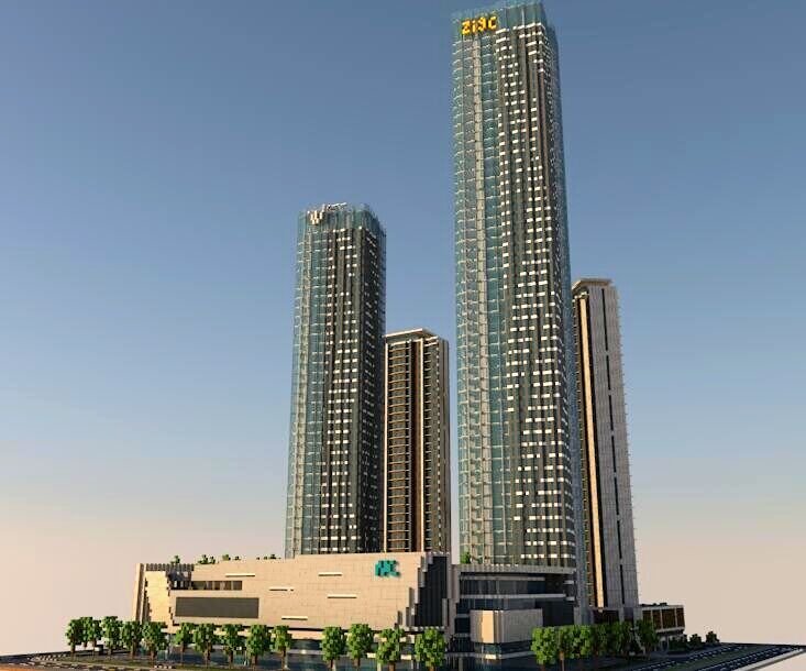 Votmaf 现代建筑test By 水里泡 Minecraft Gnwork Minecraftbuilds Minecraft建築コミュ