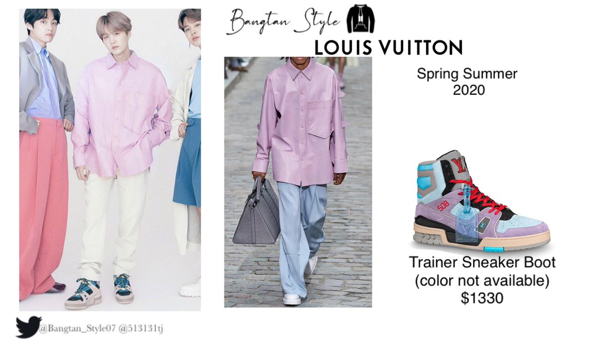 Dita⁷ on X: BTS get their own highlights on Louis Vuitton's