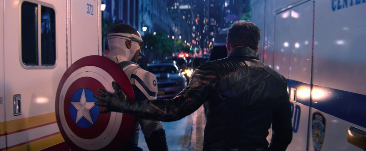 zackzkz's tweet photo. captain america and the winter soldier #TheFalconAndTheWinterSoldier https://t.co/GsKjiYv9sx