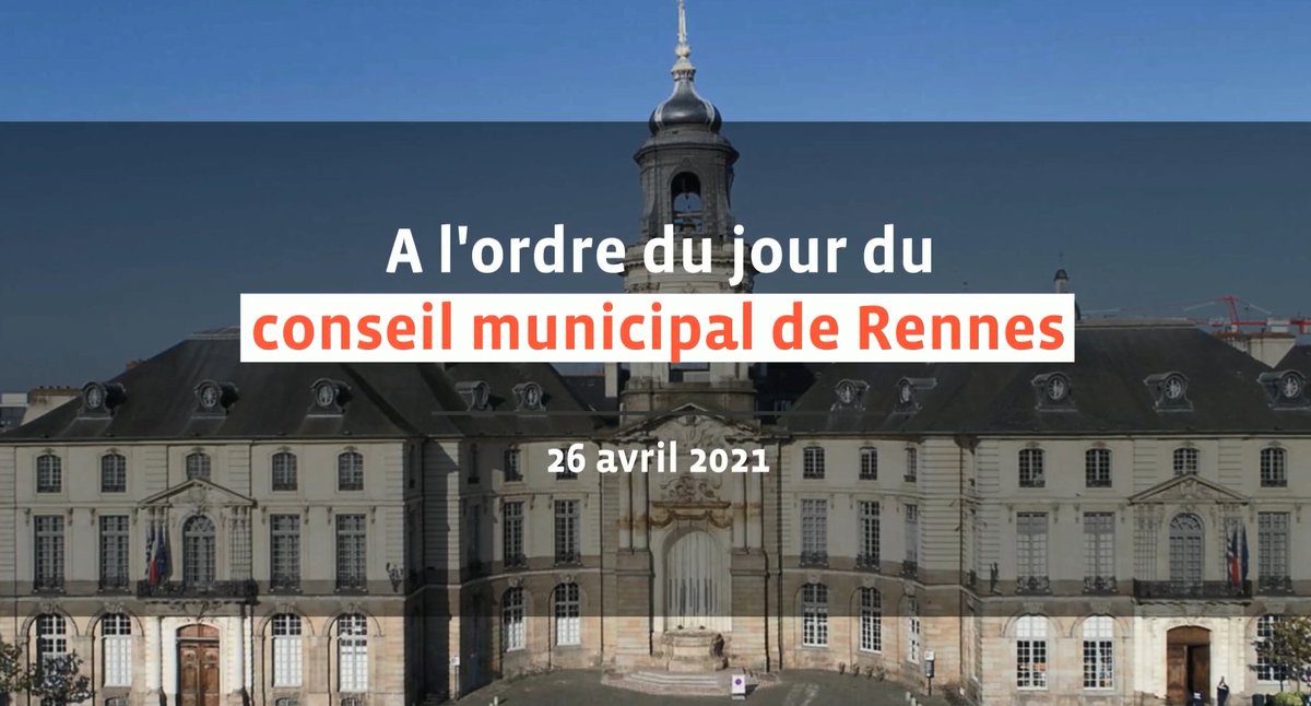 Lundi 26 avril, les élus du conseil municipal de  #Rennes se réuniront pour une séance très riche. Pour vous mettre en appétit, voici quelques indices sur les principaux sujets qui y seront abordés et débattus…  #CMRennes